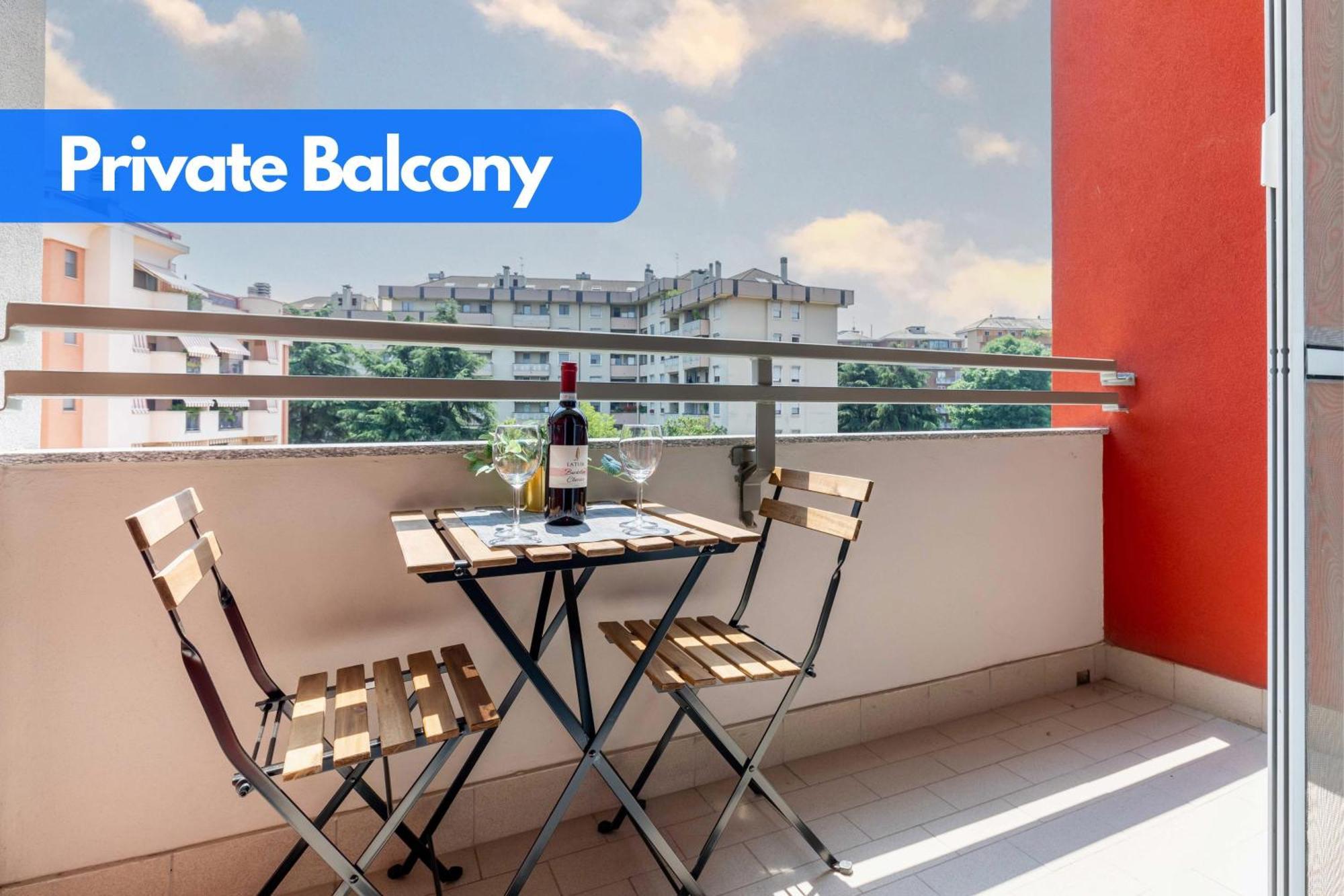 The Green House - Private Parking And Balcony Apartment Milano Exterior foto